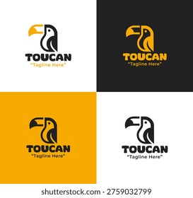 Crafted for brands and communities that require a recognizable Toucan emblem for tropical identity.