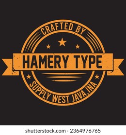 crafted by hamery type supply west java.in a with patches for t-shirts and other uses