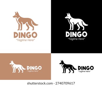 Crafted for companies and community groups seeking a distinctive wild canine branding symbol.