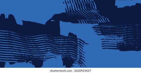 Crafted hand drawn brush line abstract flowing lines, scratch stripes, Japanese and ethnic wood carving, engraving, weaving texture background, hand paint graphic for textile, carpet