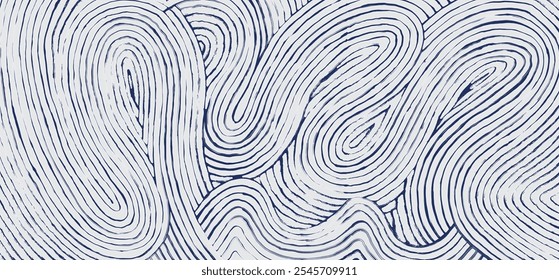 Crafted hand drawn Japanese minimal style line pattern, brush, wood carving, woodcut, engraving, sculpturing abstract texture, simple humble and calm graphic good for textile, carpet, wrapping paper