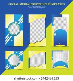 Crafted for maximum engagement: Editable social media story and post pack design. Elevate your online presence effortlessly.