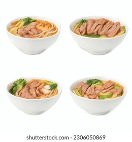 Crafted with Passion: Ramen that Dazzles in Stunning 3D Graphics. An excellent addition to social media, website, or restaurant menu. Showcase your love for delicious food and leave a lasting  