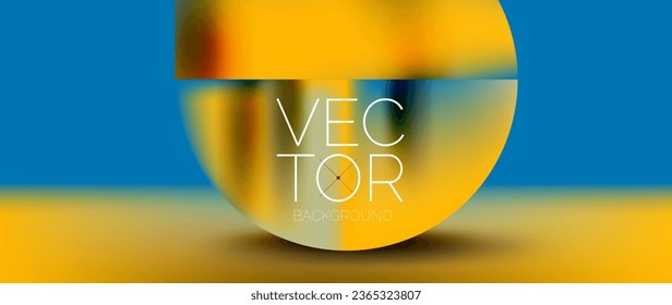 Crafted podium for captivating display of abstract geometry squares, circles, triangles, and flowing gradients harmonize in visually striking presentation for wallpaper, banner, background