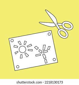 Crafting Activity Tools Digital Stamp