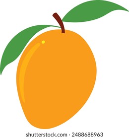 Crafting Beautiful Mango Vector Illustrations.