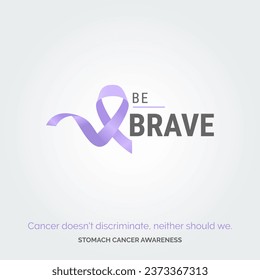 Crafting a Cure. Vector Background Stomach Cancer Initiative