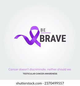 Crafting a Cure. Vector Background Testicular Cancer Initiative