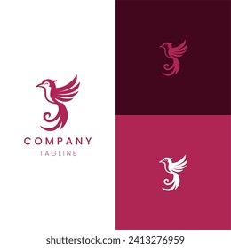 Crafting Skyward Image Bird Logo Depicting Unique Personality