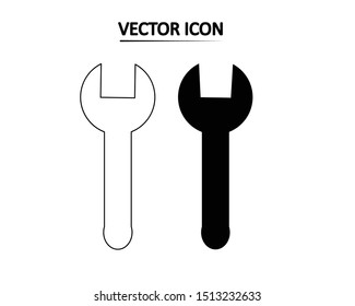 Craftsman tool symbol icon vector black