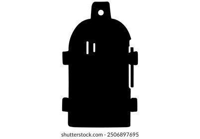 Craftsman Tools Silhouette High Resolution Handyman Equipment Vector Illustration.