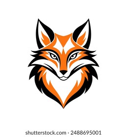 Crafty Fox  Vector Illustration Design