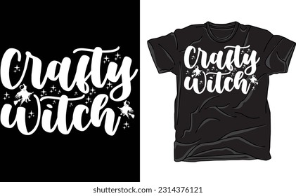 Crafty Witch Halloween Shirt, Cute Witchy Crafting Graphic Tee,Floral Skeleton, Halloween Gift,Halloween Funny Shirt, Family Matching Shirts