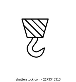 craine hook editable stroke icon, Smart stroke icon