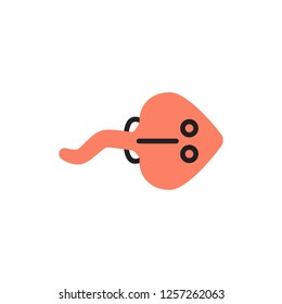 crampfish icon vector modern style