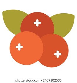 Icono de Cranberry para web, app, infografía, etc