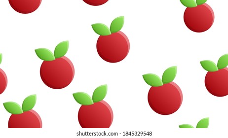 arándano sobre fondo blanco, berry roja, ilustración vectorial, patrón. arándano de azúcar, morera de mariscos. decoración interior. decoración de la cocina y del restaurante. fondo de pantalla para la restauración.