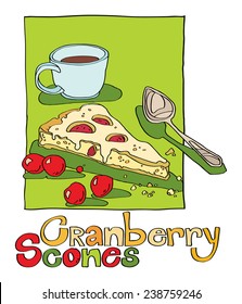 cranberry scones
