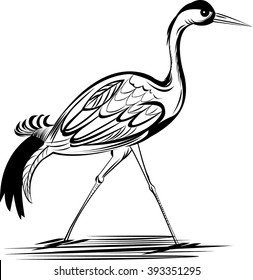 Crane,
Crane,    All elements are in separate layers color can be changed easily 