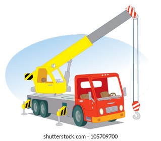 Crane car