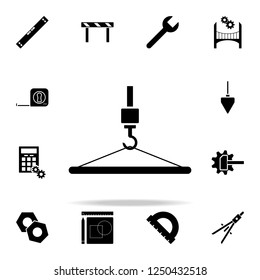 crane and cargo icon. Engineering icons universal set for web and mobile