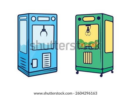 Crane Claw Machine Clip Art Vector And Illustration Designs