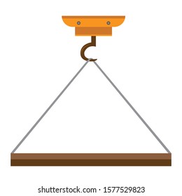 crane clip art design vector illustration image
