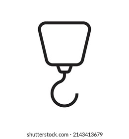 Crane construction icon design. vector illustration