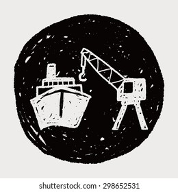 crane doodle