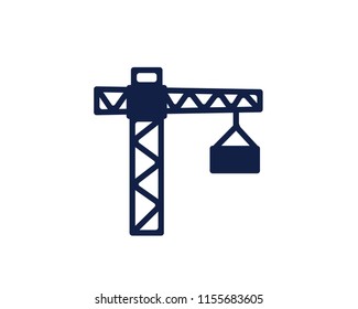 crane glyph icon , designed for web and app