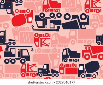 CRANE GRAPHICS ALLOVER ILLUSTRATION WITH VECTOR ABSTRACK DESIGN.