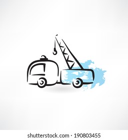crane grunge icon