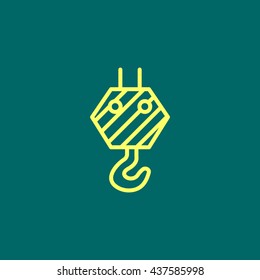 crane hook icon
