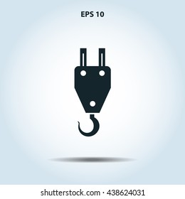 crane hook icon