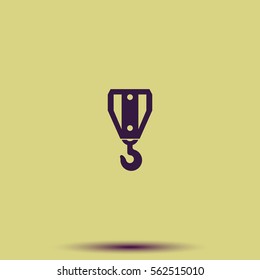 Crane hook icon.