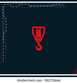 Crane hook icon.