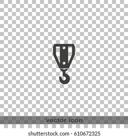 Crane hook icon.