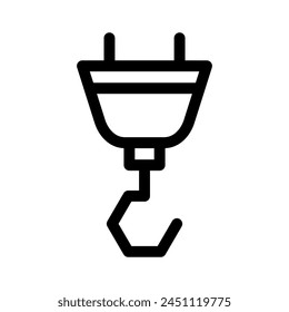 Ilustración vectorial de símbolo de signo aislado - iconos vectoriales de estilo negro de alta calidad
