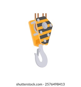 Crane Hook, Industrial Safety Equipment illustration