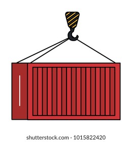 crane hook lifting container
