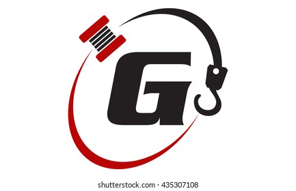 Crane Hook Towing Letter G