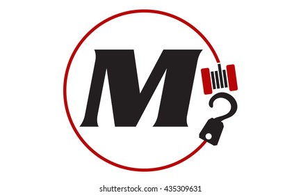 Crane Hook Towing Letter M