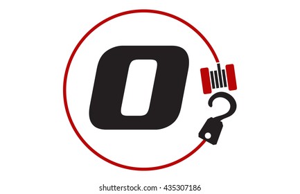 Crane Hook Towing Letter O