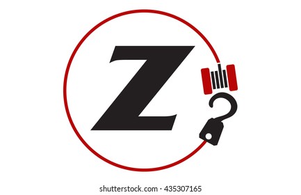 Crane Hook Towing Letter Z