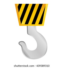 Crane icon. Construction Tool design. vector graphic
