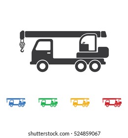 Crane icon. Construction tools icons universal set for web and mobile
