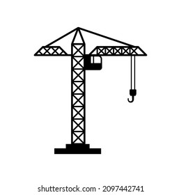 Crane icon design template vector isolated