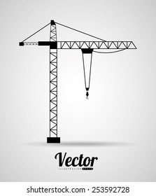 crane icon design, vector illustration eps10 graphic 