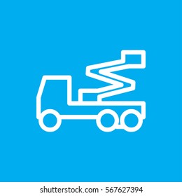crane icon illustration isolated vector sign symbol