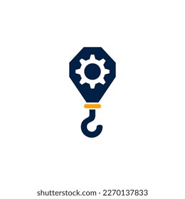 crane icon logo for company